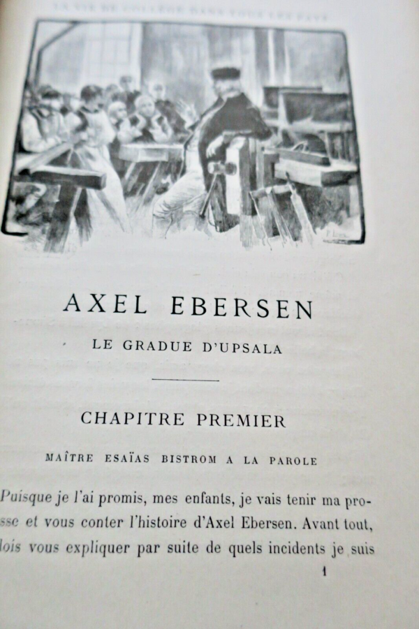 LAURIE  Axel Ebersen. Le gradué d'Upsala, Hetzel – Image 5