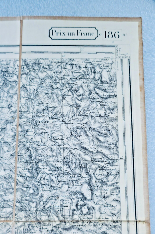 LE PUY carte d'état-major Dumaine – Image 6