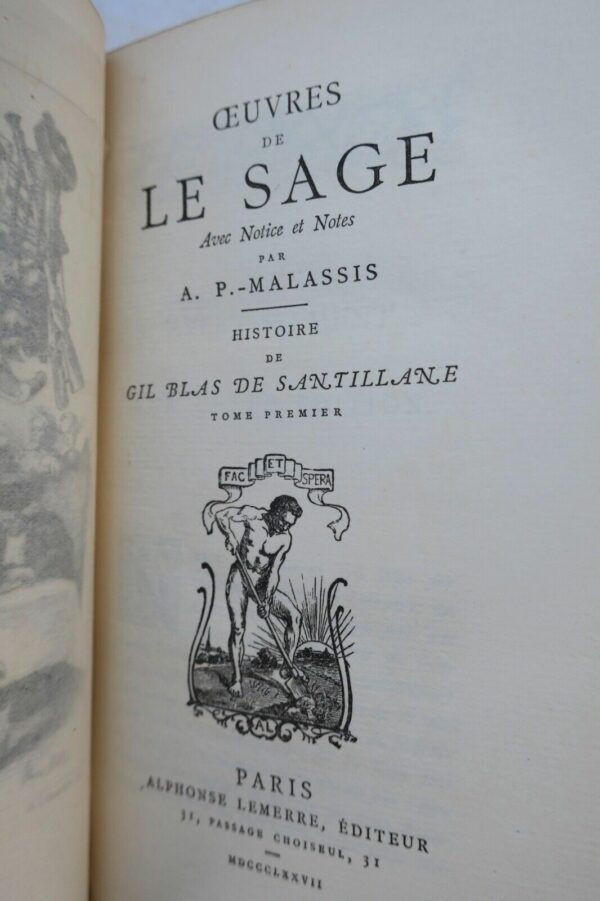 Le Sage Histoire de Gil Blas de Santillane 1877 – Image 17