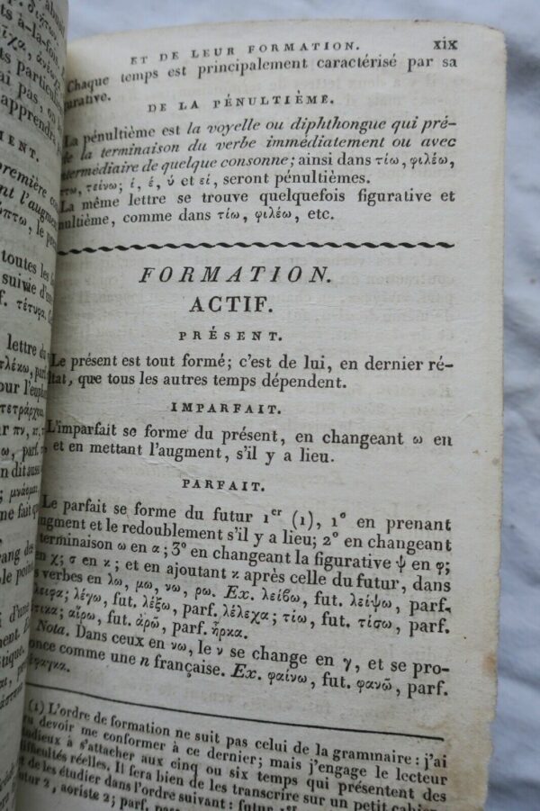 Lexique Grec-Français contenant tous les mots des divers opuscules..1822 – Image 7