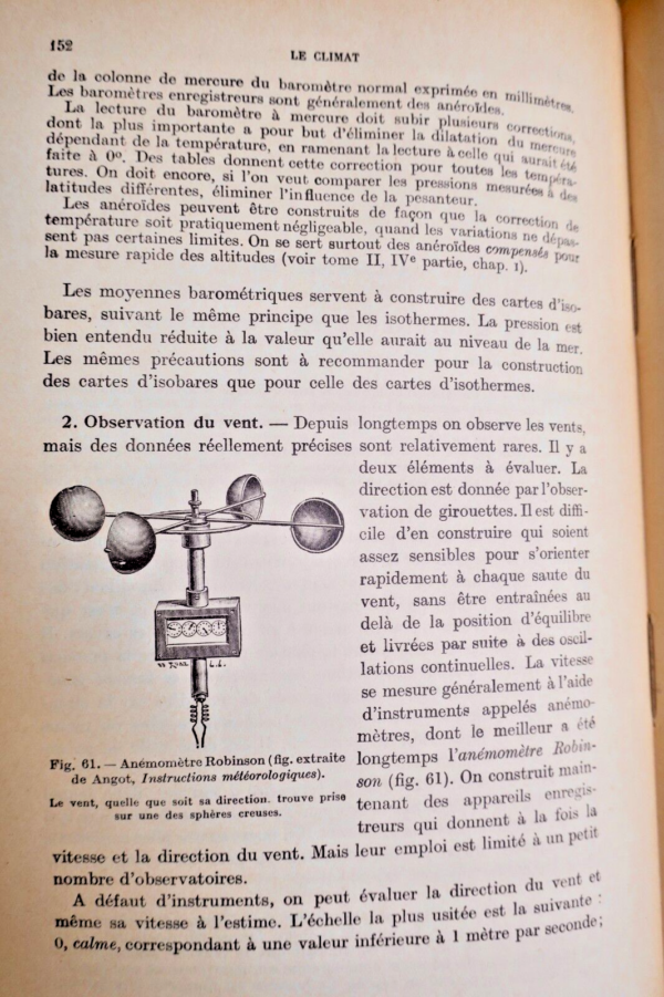 MARTONNE  Traité de géographie physique. Tomes I