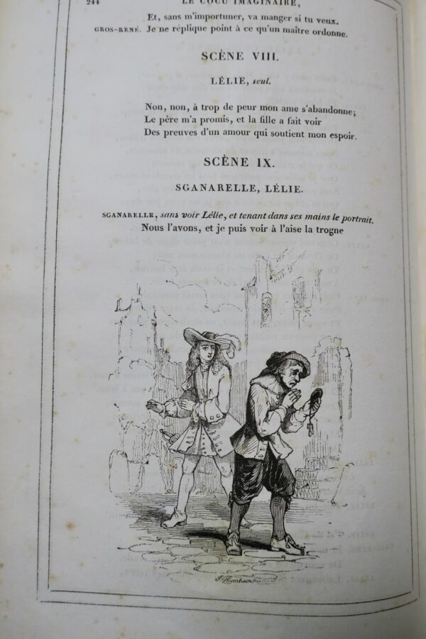 MOLIERE notice sur sa vie et ses ouvrages par M. Sainte-Beuve. Vignettes par ... – Image 12