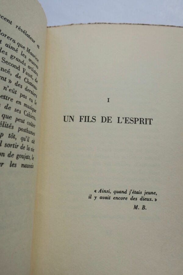 MONDOR (Henri).- Maurice Barrès avant le quartier latin + dédicace – Image 7