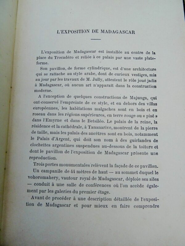 Madagascar exposition universelle de 1900 colonies et pays de protectorats – Image 11