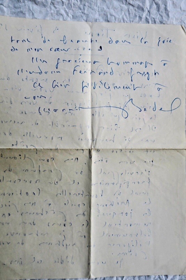 Maurice Bedel lettre autographe manuscrite – Image 3