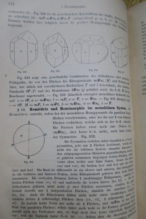 Mineralogie Elemente der Mineralogie 1901 – Image 7