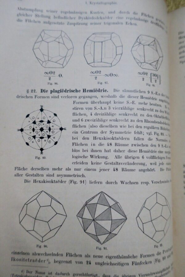 Mineralogie Elemente der Mineralogie 1901