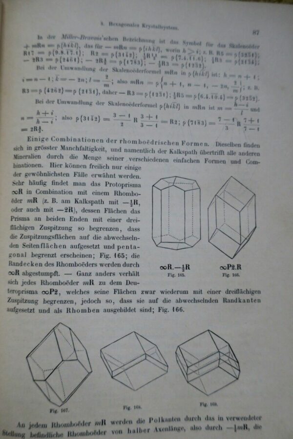 Mineralogie Elemente der Mineralogie 1901 – Image 8