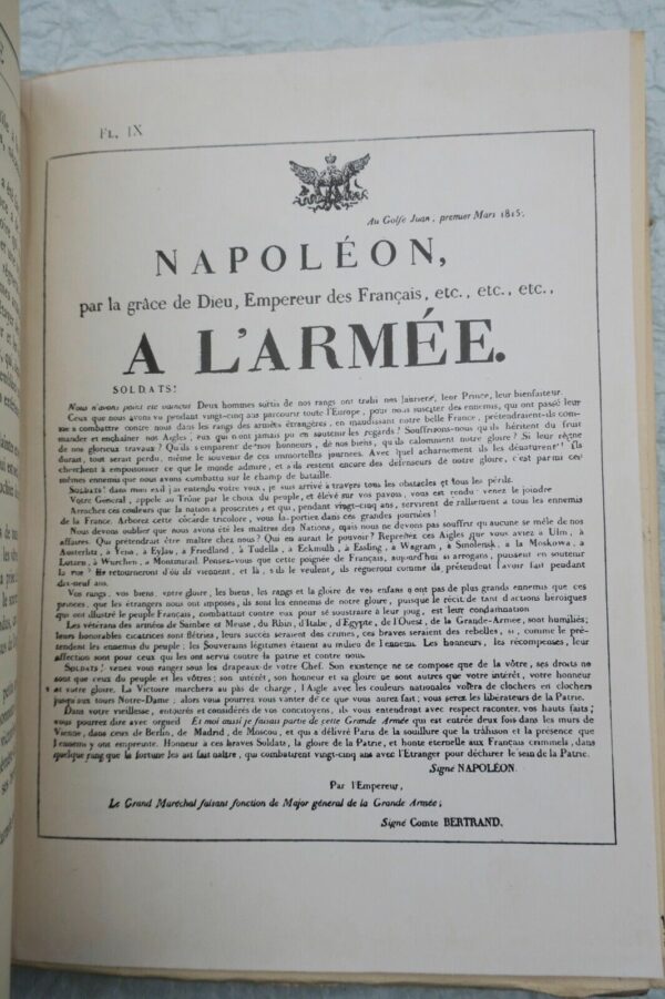 Napoléon FLORANGE (Charles). Le Vol de l'Aigle (1815). Napoléon à Golfe Juan... – Image 6