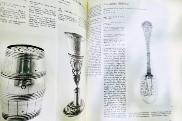 Orfévrerie française des XVIe XVIIe XVIIIe siècles. Catalogue Camondo – Image 3