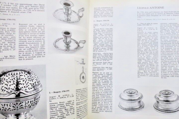 Orfévrerie française des XVIe XVIIe XVIIIe siècles. Catalogue Camondo – Image 9