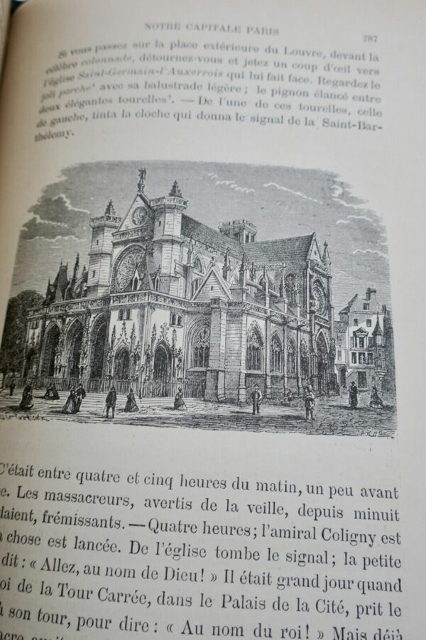 PARIS  Notre capitale Paris 1888 – Image 4