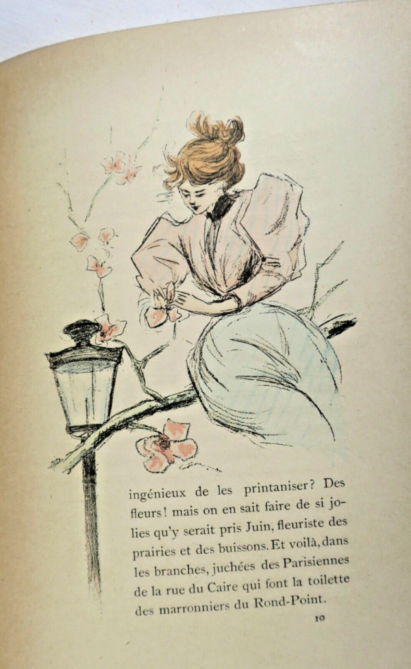 Paris MONTORGUEIL BOUTET (Henri) L'année féminine 1896 : Les Parisiennes