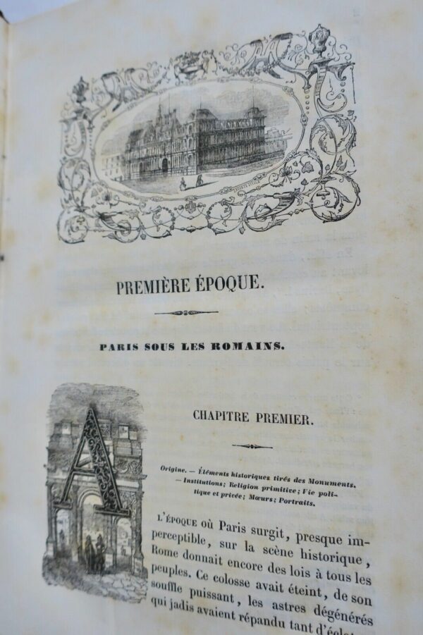 Paris Touchard-Lafosse (G.) History Of Paris, Composed On A New Plan 1844 – Image 9