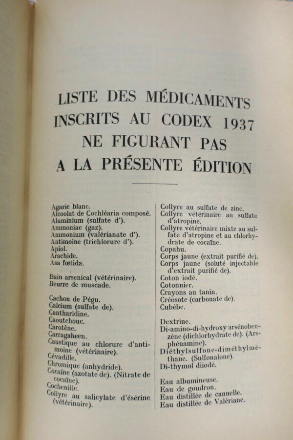 Pharmacopée française 1949 CODEX FRANCAIS – Image 8