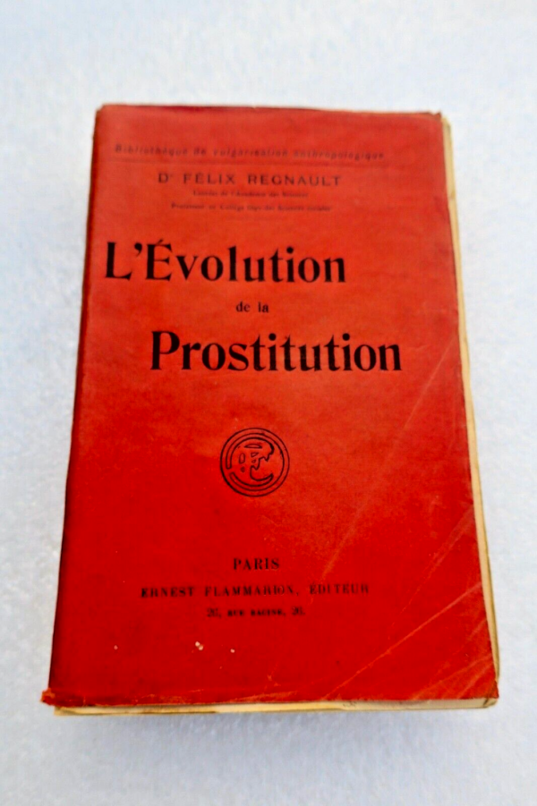 Prostitution évolution de la prostitution