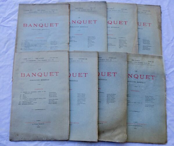 Proust 1892-1893 TEXTES INEDITS LE BANQUET – Image 6