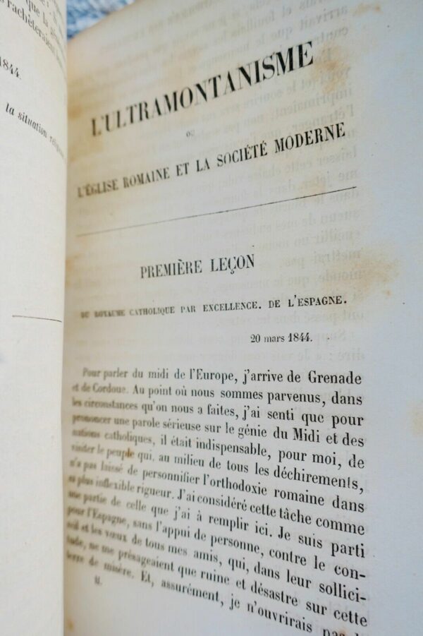 QUINET EDGAR OEUVRES COMPLETES LES JESUITES - L'ULTRAMONTANISME...1857 – Image 5