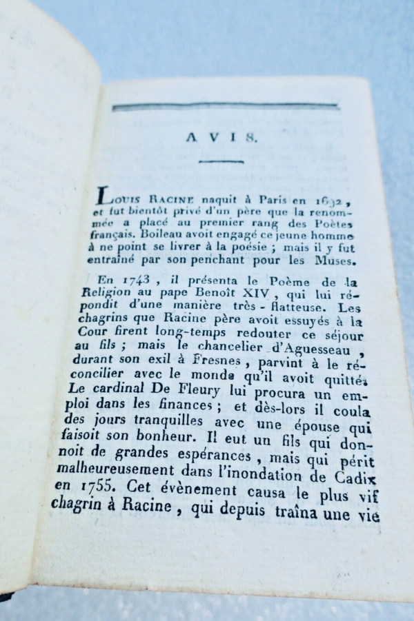 RACINE POEME  la religion 1808 – Image 4