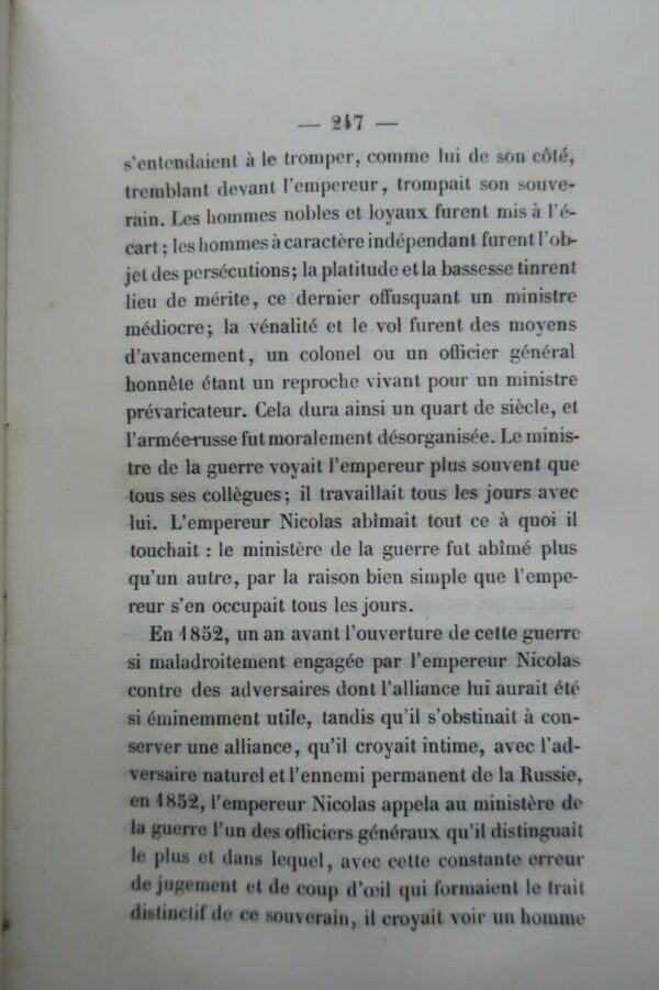 RUSSIE  DOLGOROUKOW (Prince Pierre). La Vérité sur la Russie 1860 – Image 3