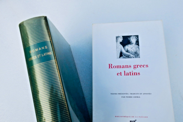 Romans grecs et latins Gallimard Pléiade