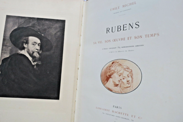 Rubens Sa vie, son oeuvre et son temps  Hachette 1900 – Image 3