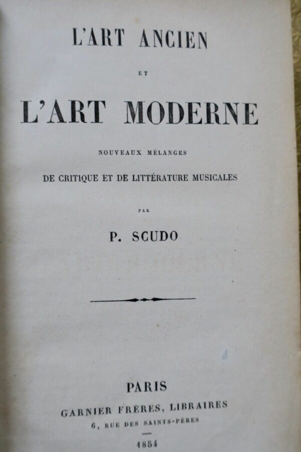 SCUDO L’art ancien et l’Art moderne – Image 3