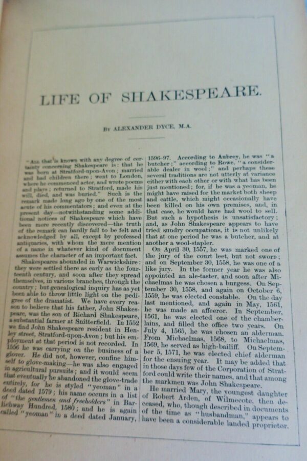 SHAKESPEARE'S WORKS. Dramatic and Poetic – Image 9