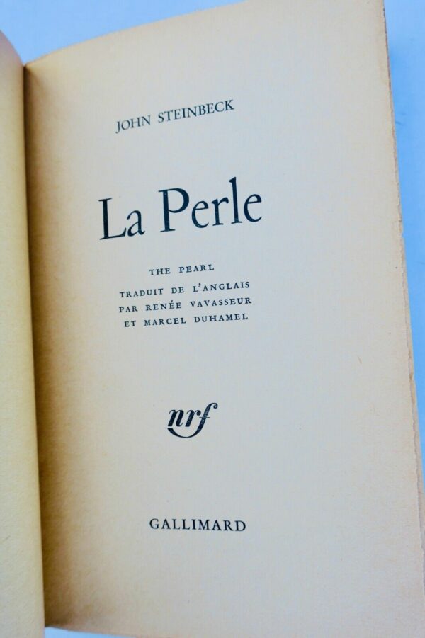 STEINBECK JOHN LA PERLE 1950 – Image 6