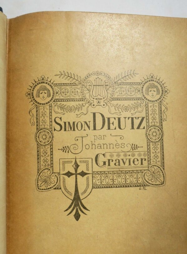 Simon Deutz - Johannes Gravier - 1896 – Image 4