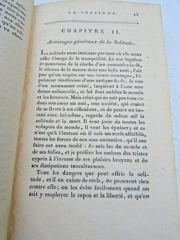 Solitude, considérée relativement à l'esprit et au coeur 1788 – Image 6