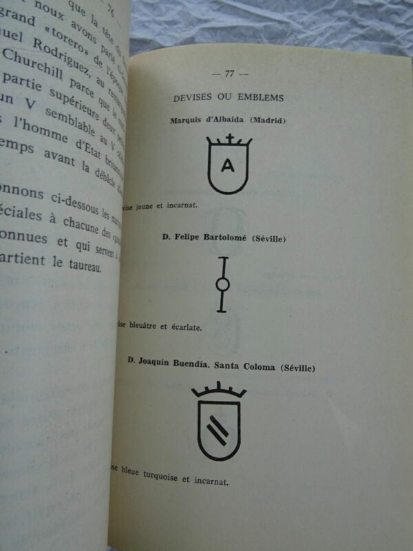 Taureau  INITIATION A L'ART TAURIN. (TOROS ET TOREROS). – Image 6