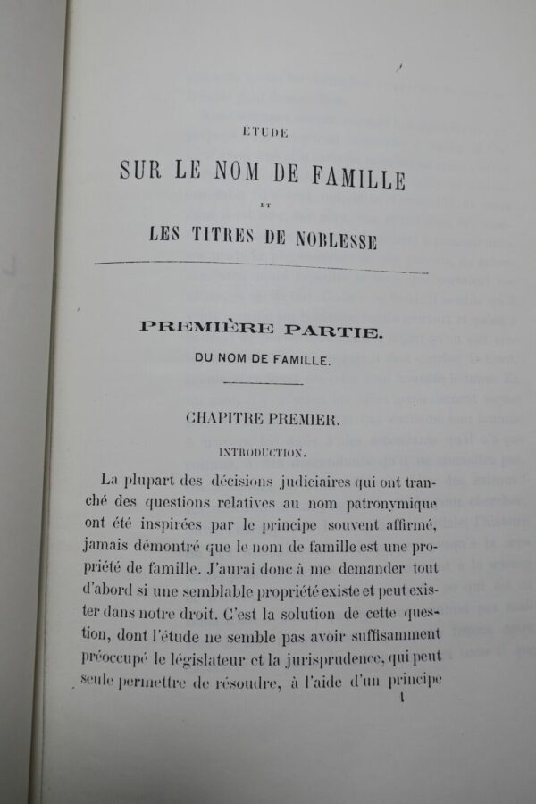 Tournade  Etude sur le nom de famille et les titres de noblesse 1882 – Image 6