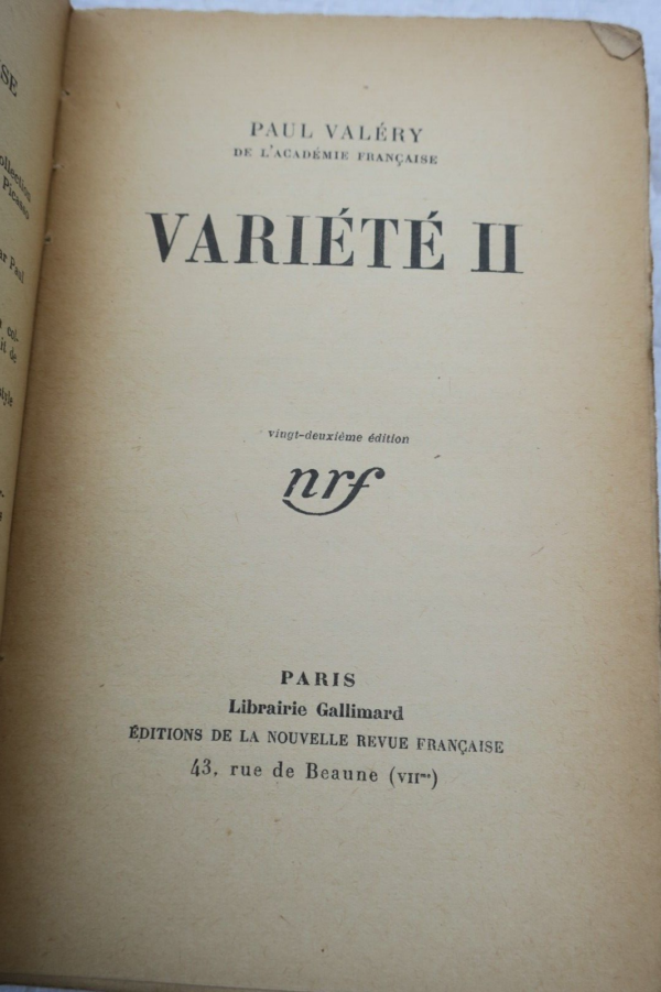 VALERY (Paul) Variété II + dédicace – Image 9