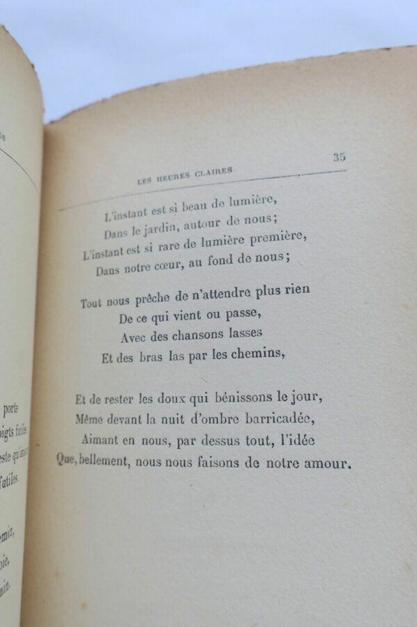 VERHAEREN Emile Les Heures claires + dédicace – Image 7