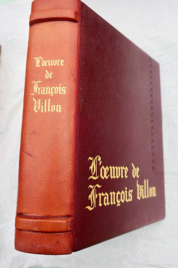 VILLON (François). - L'Oeuvre de François Villon ill-par Jeanjean – Image 3