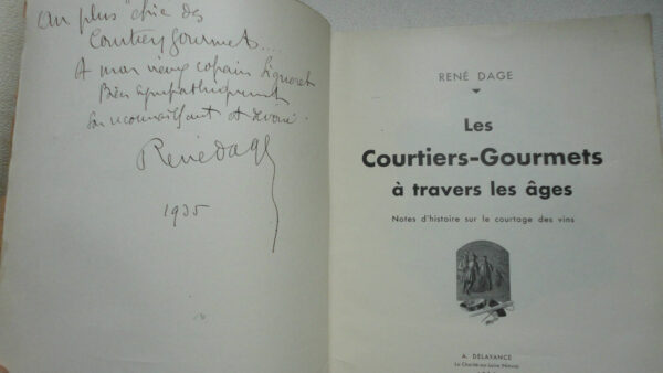 VIN  Courtiers - Gourmets à travers les âges DEDICACE – Image 8