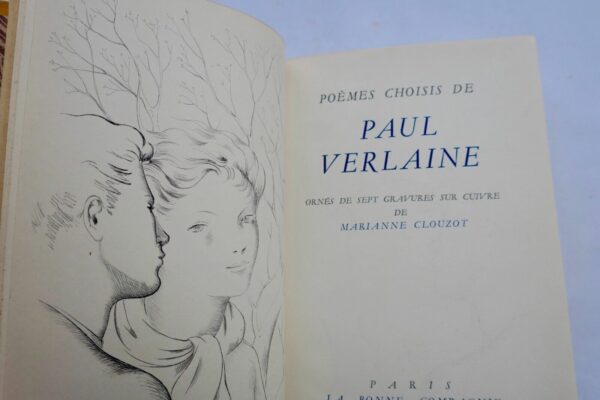 Verlaine Poèmes choisis de Paul Verlaine illustré par Clouzot – Image 8