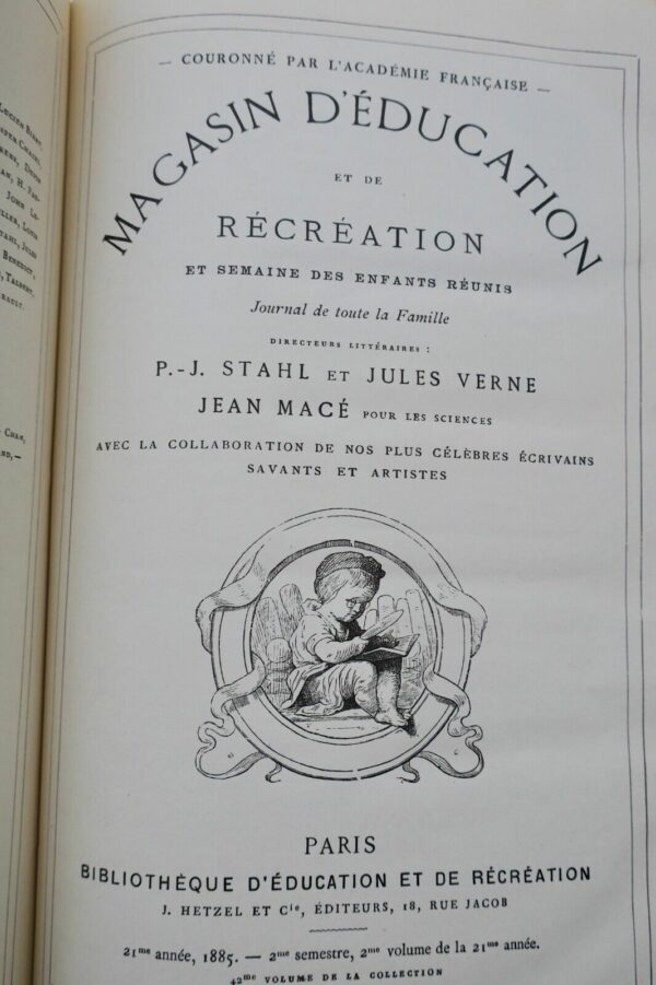 Verne Magasin d'éducation et de récréation 1885 HETZEL – Image 13