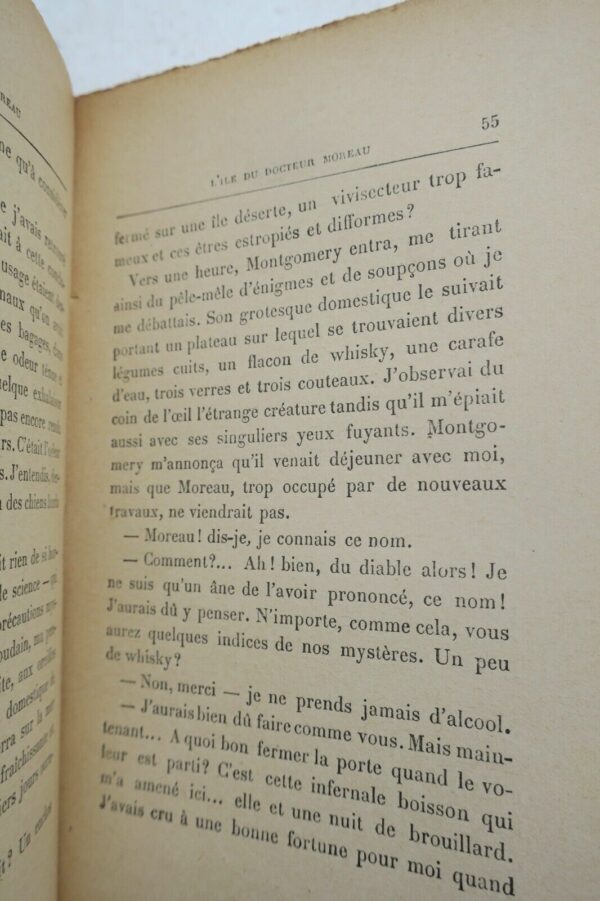 WELLS (H. -G. ) L'ile du Docteur Moreau 1906 EO – Image 7