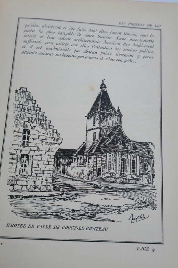 WYBO (Georges) Réflexions et croquis sur l'architecture au pays de France – Image 8