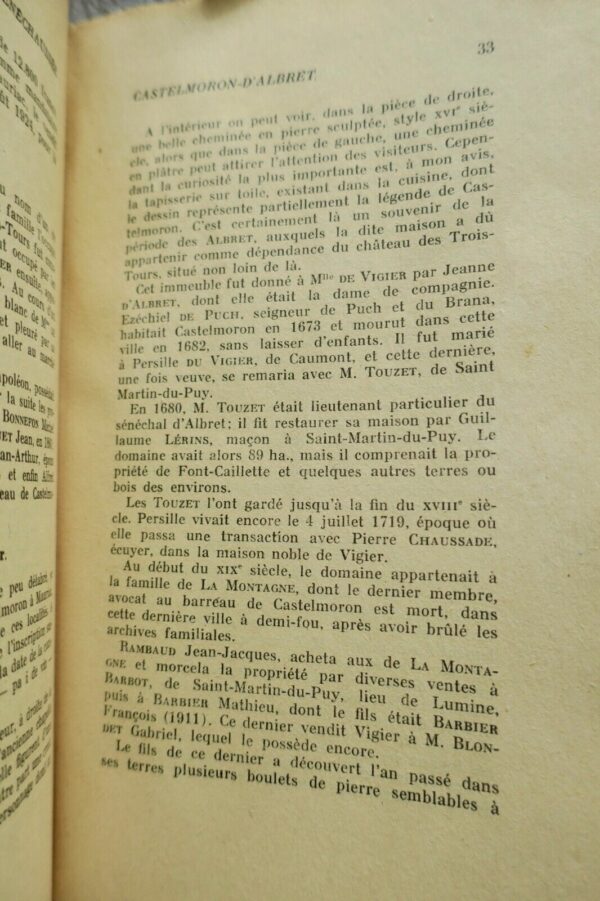 antique sénéchaussée Castermoron-d'Albret 1952 – Image 4