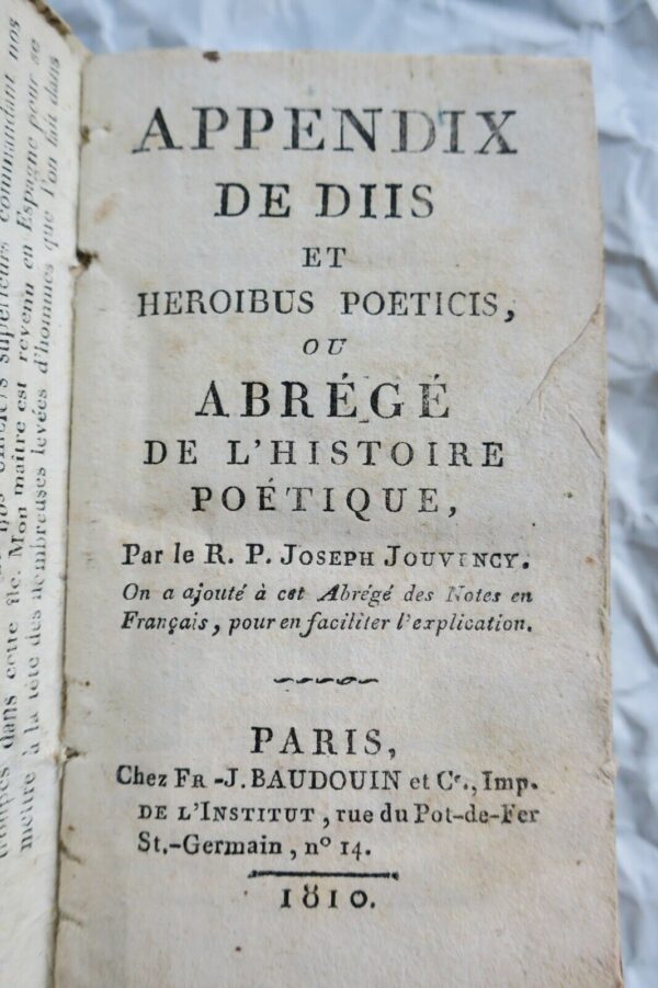 appendix de diis et heroibus 1810 – Image 3