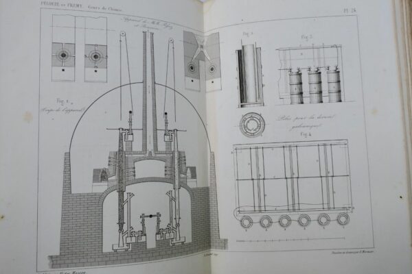 chimie Cours de Chimie générale Atlas 1850 – Image 5