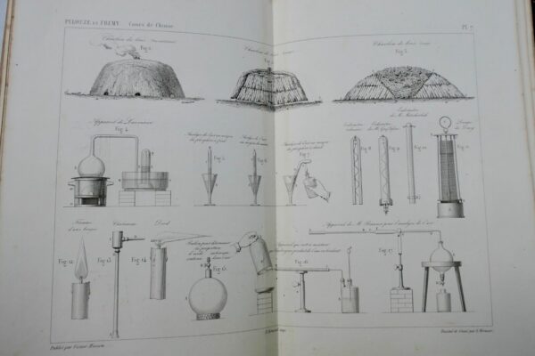 chimie Cours de Chimie générale Atlas 1850 – Image 6