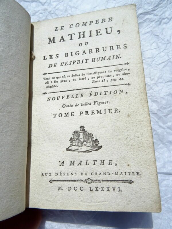 compère mathieu ou les bigarrures de l'esprit humain - 1776 – Image 5