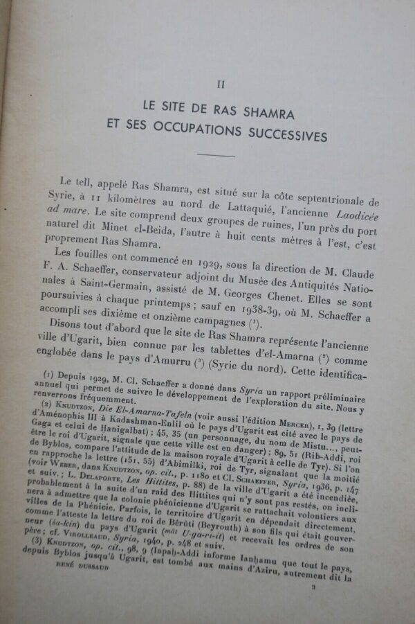 découvertes de Ras Shamra (Ugarit) et l'Ancien Testament – Image 7