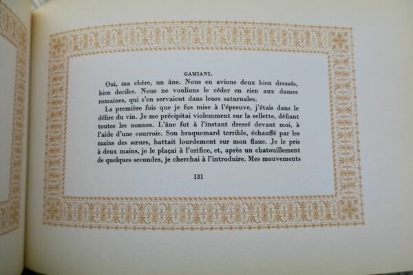 érotique MUSSET Gamiani ou deux nuits d'excès. Préface du Dr. Fr. Froebel – Image 3