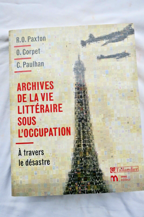 occupation ARCHI.. DE LA VIE LITTERAIRE SOUS L'OCCUPATION – Image 3