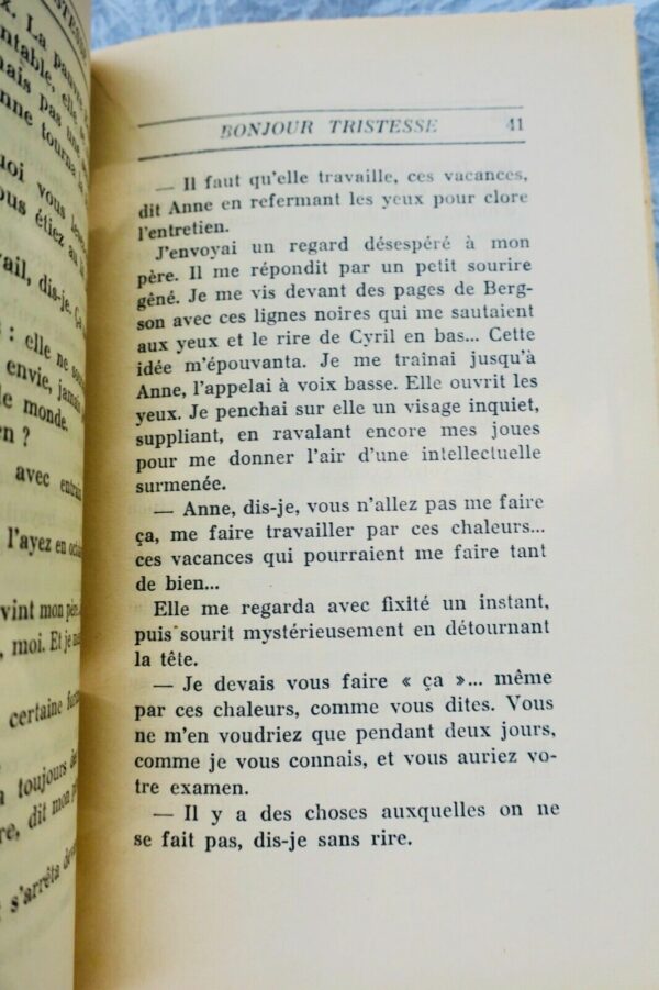 sagan Francoise Bonjour Tristesse 1954 – Image 5